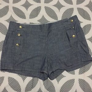 Jcrew chambray shorts